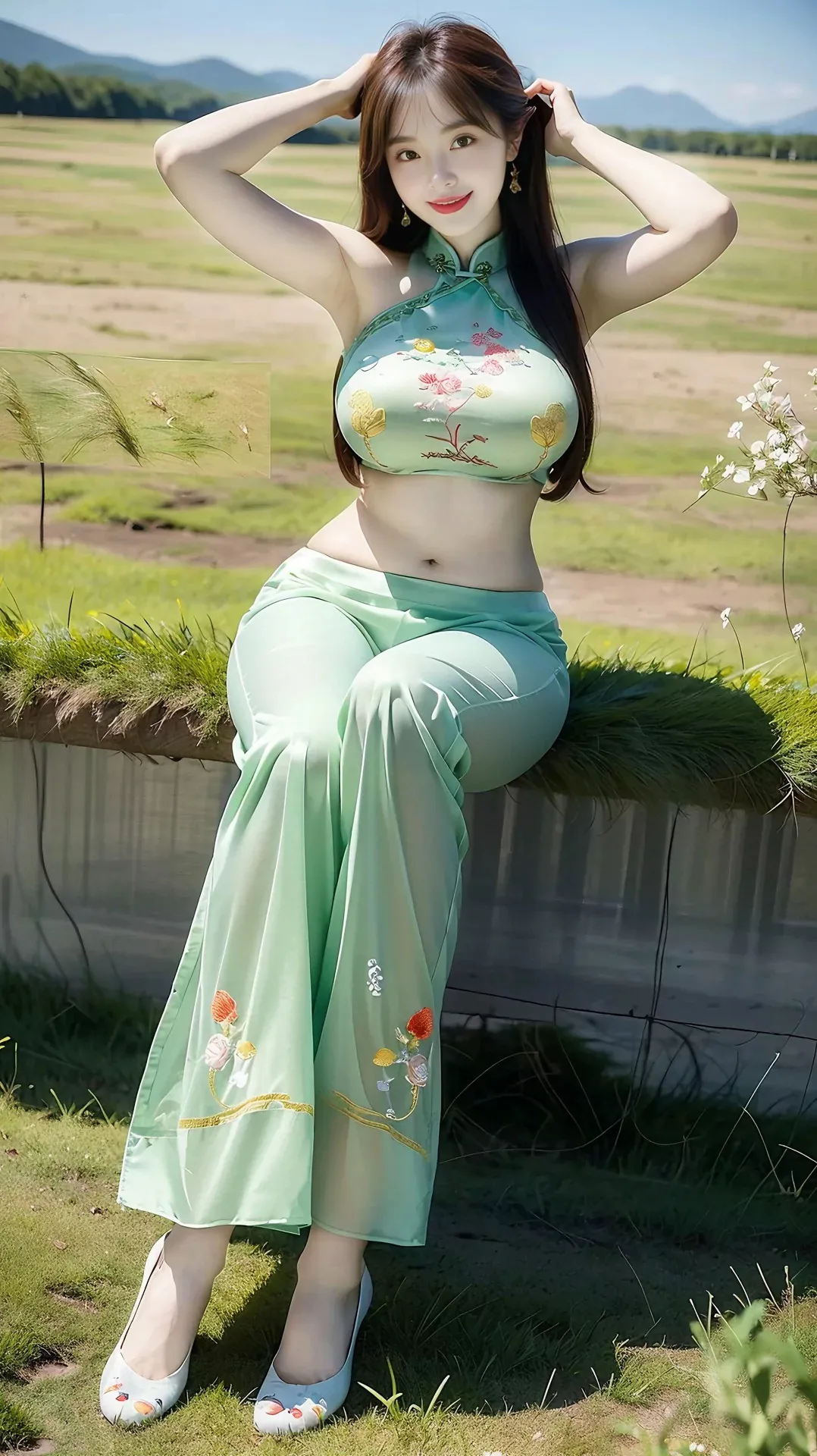 𝙒𝙚𝘾𝙝𝙖𝙩壁纸丨田园女神，谁能不动心 第6张