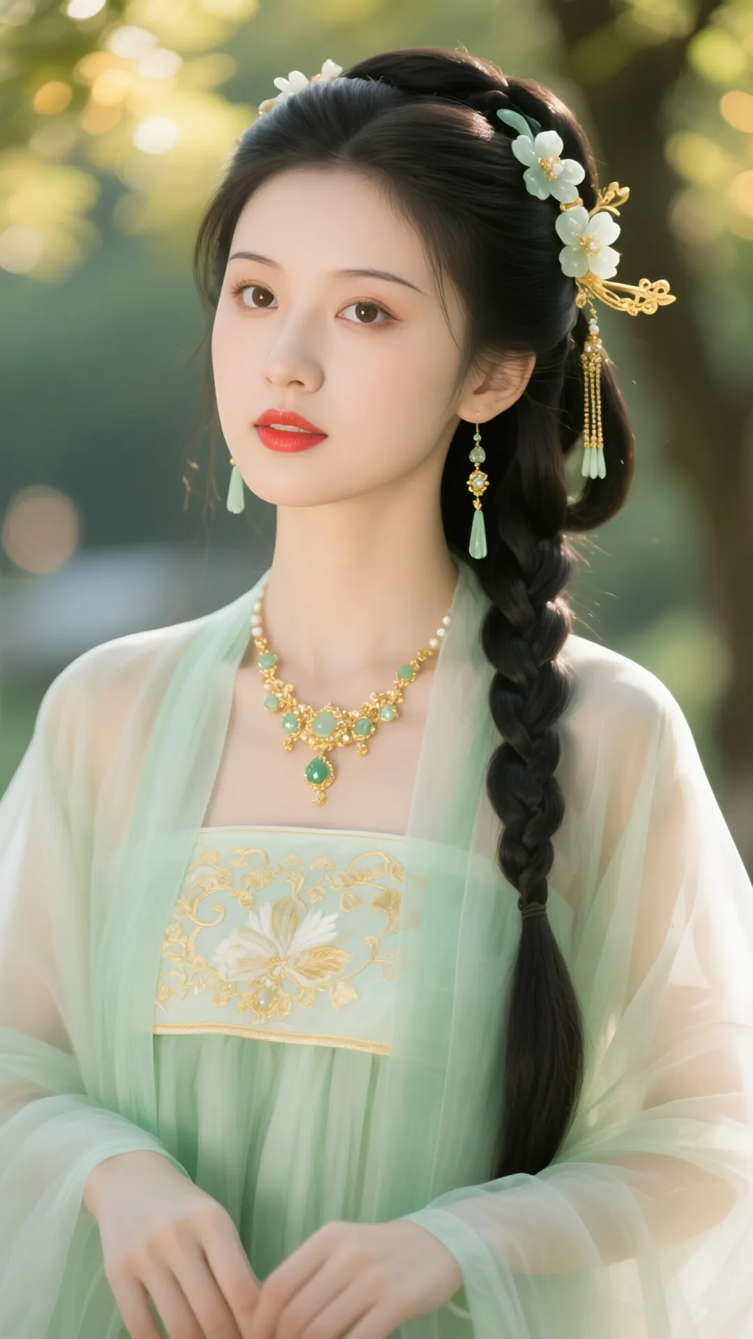 绝美珍藏！这些古代美女壁纸，张张都是神颜